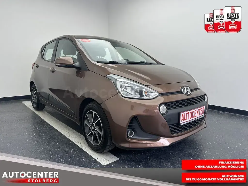 Gebraucht Hyundai i10 Style 87 PS (63 kW) 2018 Braun Kleinwagen