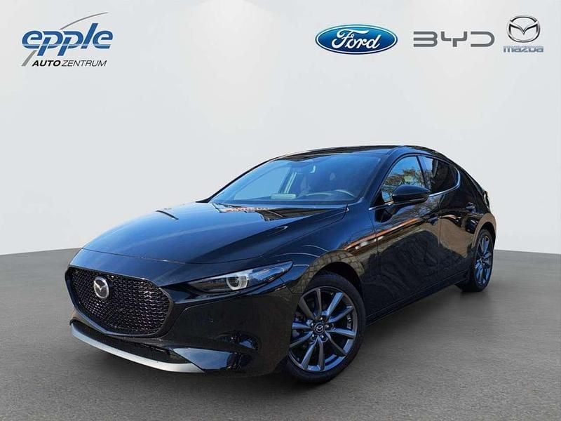 Neu Mazda 3 Exclusive-Line 140 PS (102 kW) 2026 Jet black Limousine