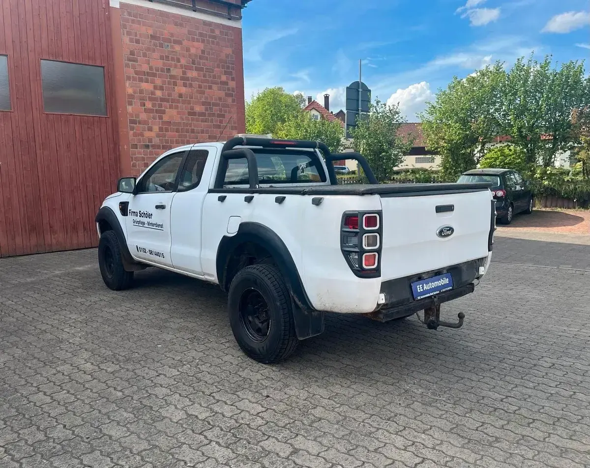 Brugt Ford Ranger XL 150 HK (110 kW) 2012 Hvid Pickup / Ladvogn