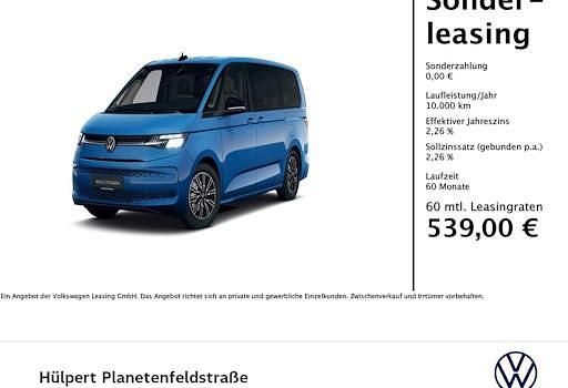 Neu VW Multivan 150 PS (110 kW) 2026 Medium blue metallic Van / Kleinbus