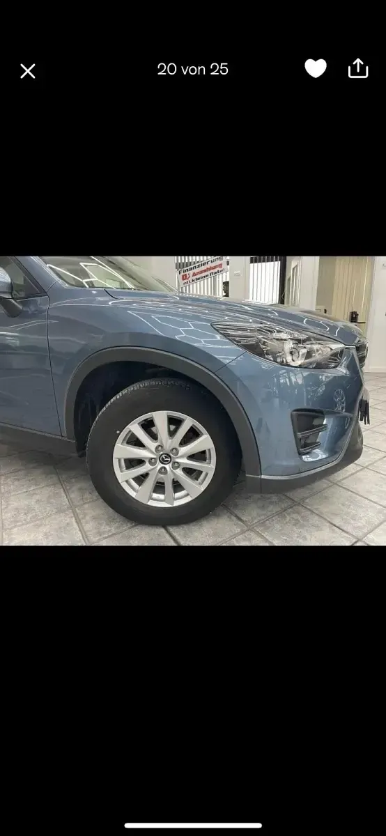 Gebraucht Mazda CX-5 150 PS (110 kW) 2015 Blau SUV