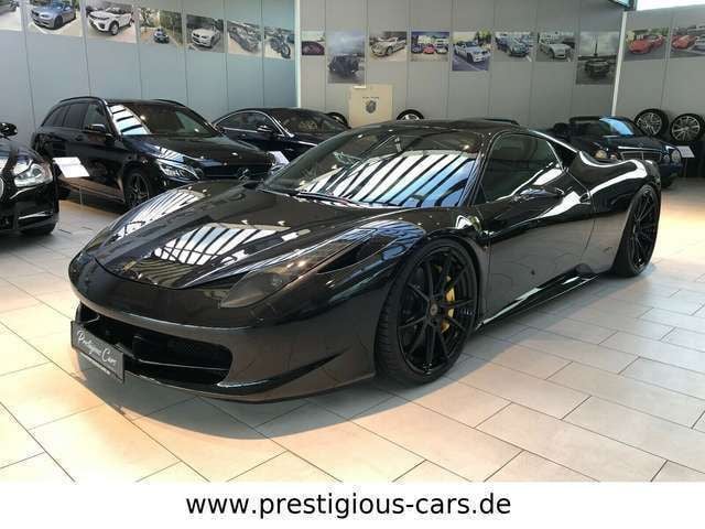 Second-hand Ferrari 458 566 CP (416 kW) 2010 Negru Coupe