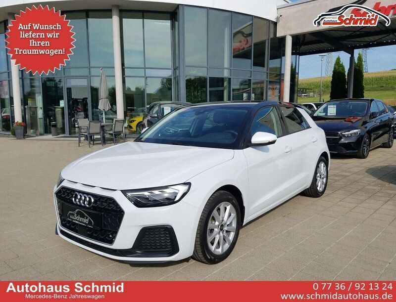 Weiß Gebraucht 2023 Audi A1 Sportback Advanced Kleinwagen | 23.999 € (Fairer Preis) - Bild 1/4