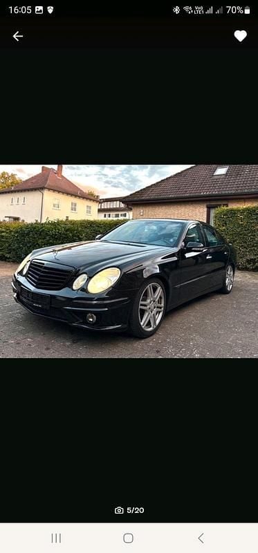 Gebraucht Mercedes E350 AMG 272 PS (200 kW) 2007 Schwarz Limousine