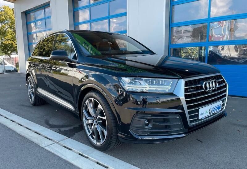 Schwarz Gebraucht 2018 Audi Q7 S-Line SUV | 40.999 € (Fairer Preis) - Bild 1/4
