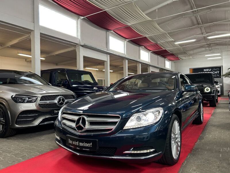 Blau Gebraucht 2011 Mercedes CL500 Coupé | 36.999 € - Bild 1/4