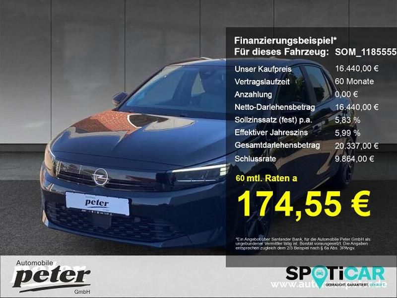 Gebraucht Opel Corsa 101 PS (74 kW) 2024 Schwarz Kleinwagen