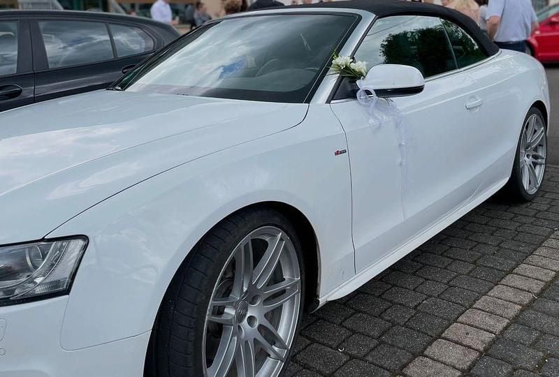 Gebraucht Audi A5 Cabriolet S-Line 170 PS (125 kW) 2011 Weiß Cabrio