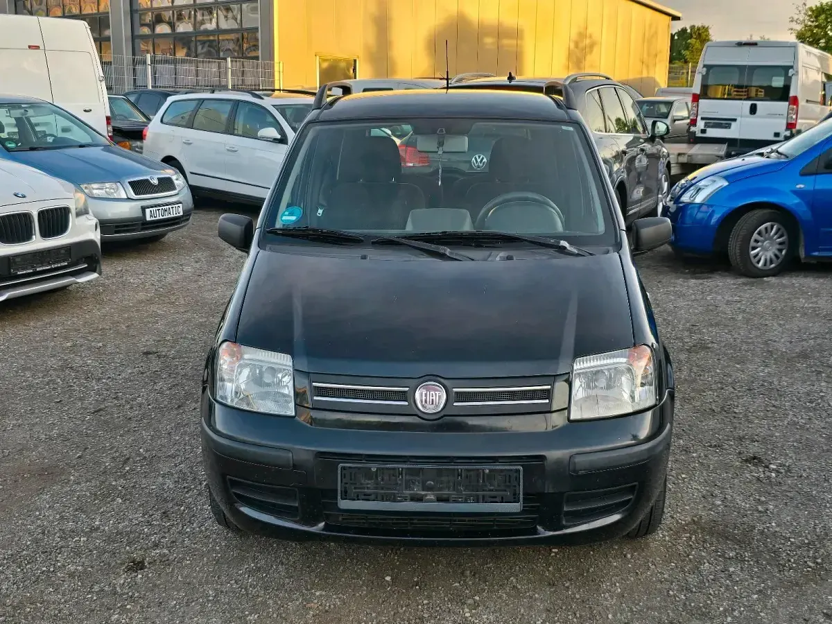 Gebraucht Fiat Panda 70 PS (51 kW) 2008 Schwarz Kleinwagen
