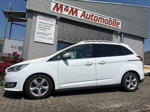 Gebraucht Ford Grand C-Max Titanium 150 PS (110 kW) 2017 Weiß Van / Kleinbus
