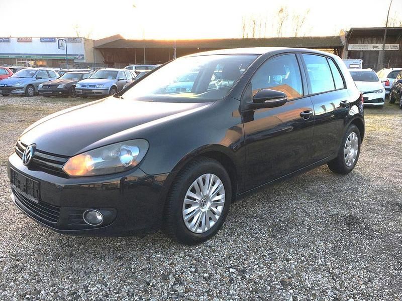 Gebraucht VW Golf VI Trendline 86 PS (63 kW) 2011 Schwarz Kleinwagen