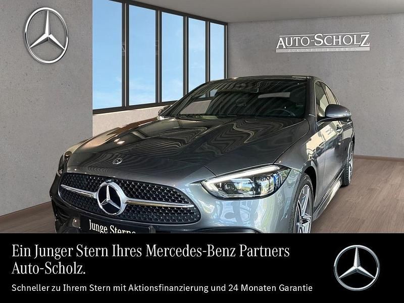 Grau Gebraucht 2025 Mercedes C200 AMG Limousine | 44.982 € (Etwas zu teuer) - Bild 1/4