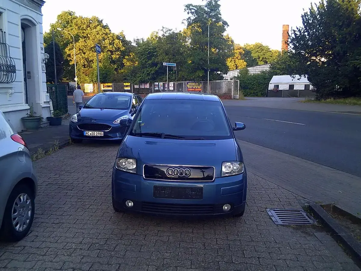 Brugt Audi A2 75 HK (55 kW) 2000 Blå Hatchback