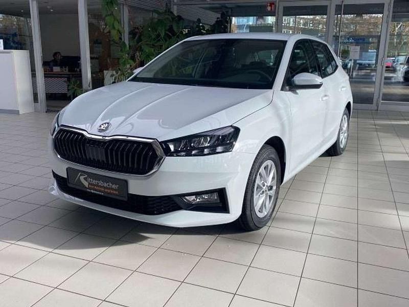 Neu Skoda Fabia Selection 95 PS (69 kW) 2026 Moonweiss metallic Kleinwagen