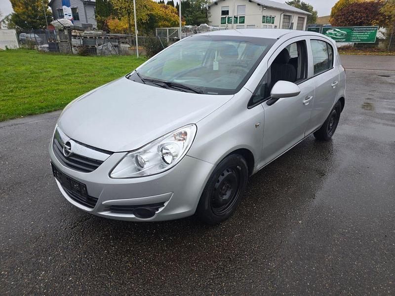 Silber Gebraucht 2008 Opel Corsa Edition Limousine | 999 € (Superpreis) - Bild 1/4