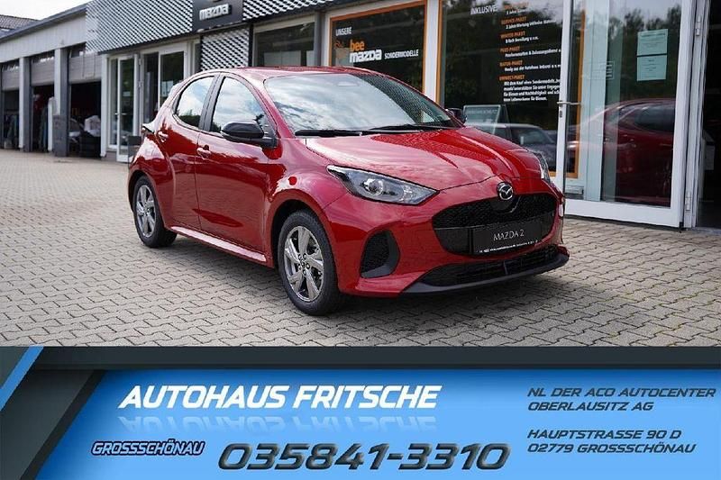 Neu Mazda 2 Exclusive-Line 92 PS (67 kW) 2025 Rot Limousine
