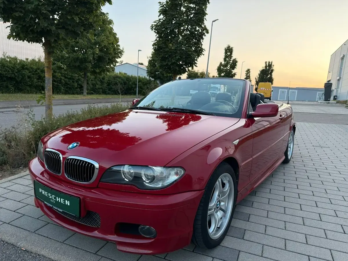 Gebraucht BMW 320 Cabriolet M Sport 170 PS (125 kW) 2003 Rot Cabrio