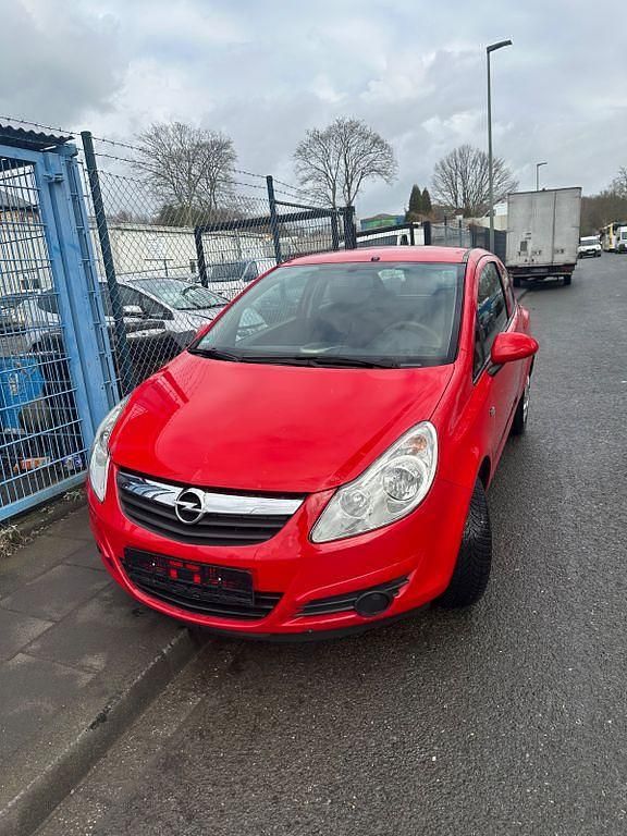 Gebraucht Opel Corsa 60 PS (44 kW) 2008 Rot Kleinwagen