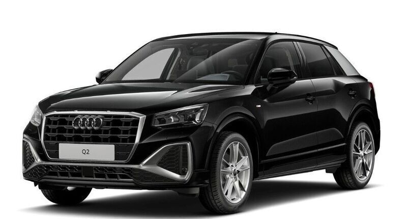 Schwarz Neu 2025 Audi Q2 S-Line SUV | 43.990 € (Teuer) - Bild 1/4
