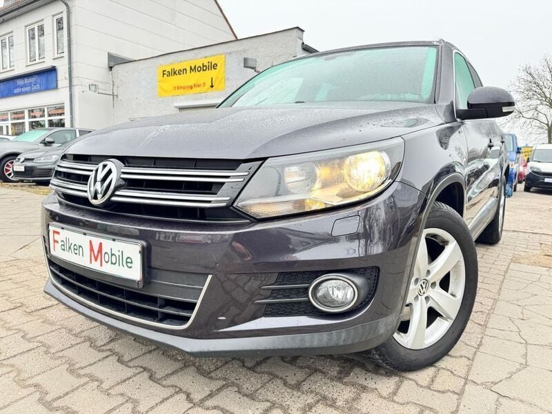 Grau Gebraucht 2015 VW Tiguan LOUNGE SUV | 8.899 € (Superpreis) - Bild 1/4