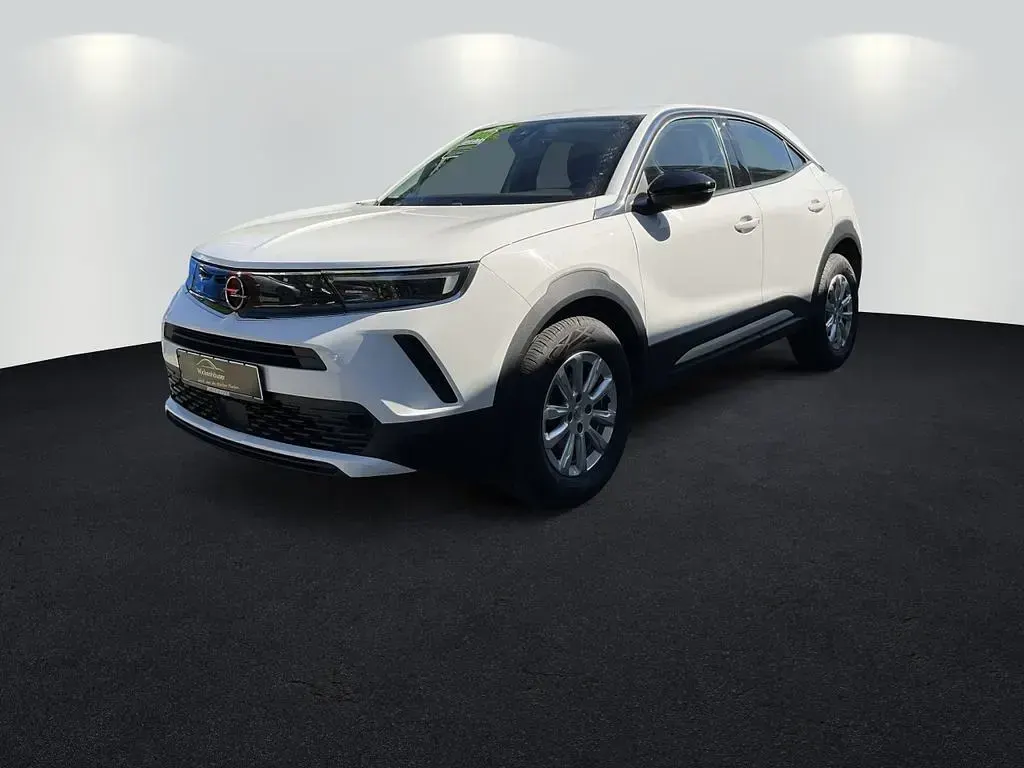 Gebraucht Opel Mokka Edition 110 PS (80 kW) 2022 Jade weiss/arktis weiss (metallic) SUV