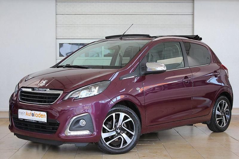 Rot Gebraucht 2018 Peugeot 108 Kleinwagen | 9.950 € (Fairer Preis) - Bild 1/4