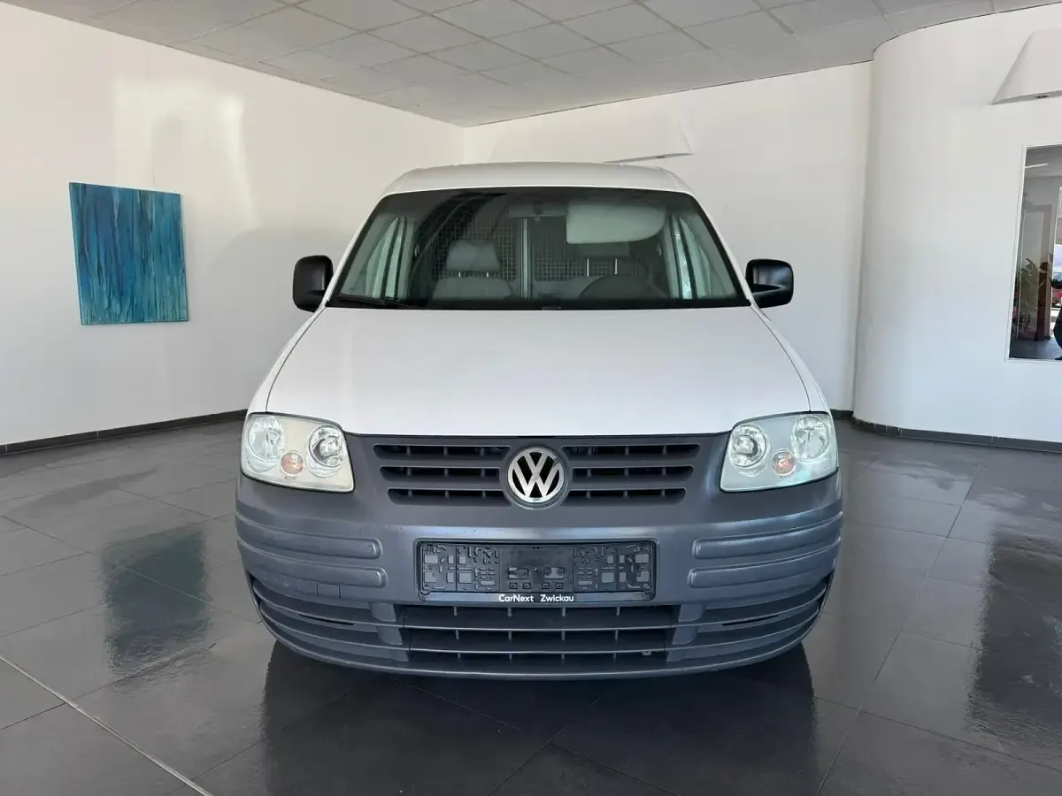Gebraucht VW Caddy 69 PS (50 kW) 2004 Weiß Van / Kleinbus