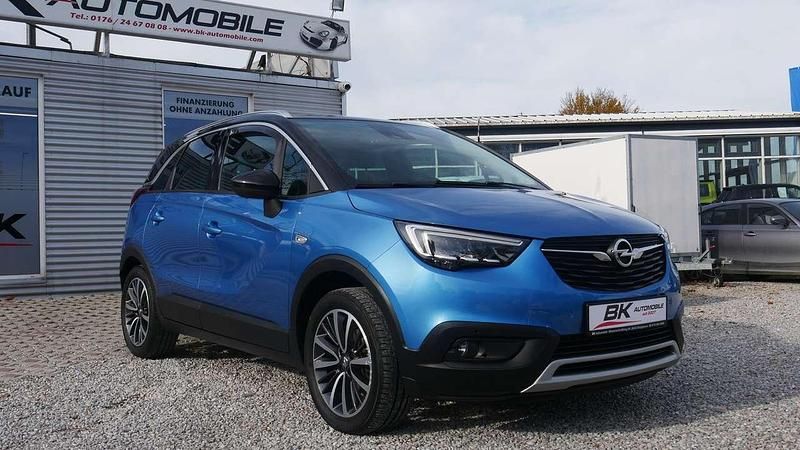Blau Gebraucht 2017 Opel Crossland X SUV | 11.990 € (Fairer Preis) - Bild 1/4