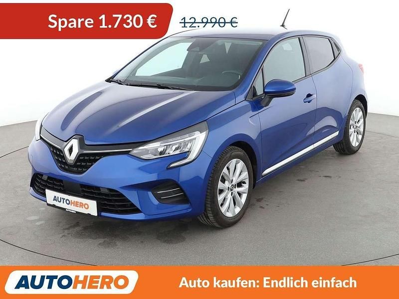 Blau Gebraucht 2019 Renault Clio IV Experience Kleinwagen | 11.260 € (Fairer Preis) - Bild 1/3