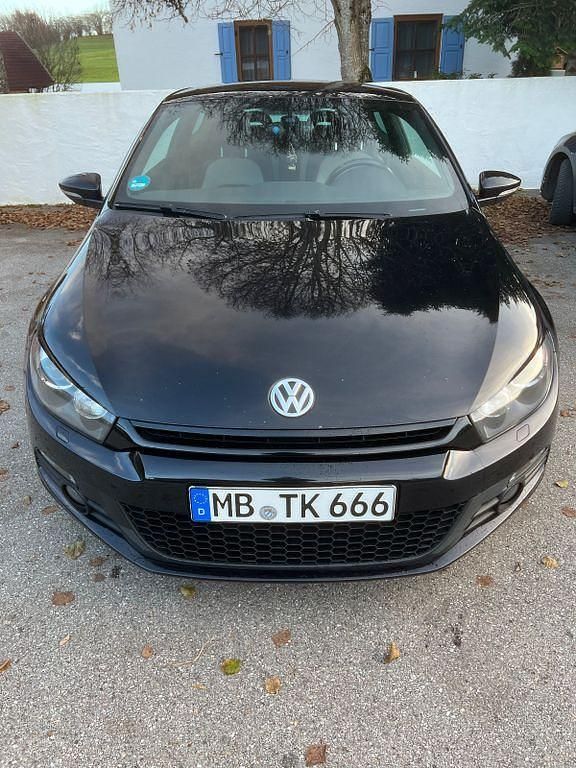 Schwarz Gebraucht 2014 VW Scirocco Life Coupé | 9.600 € (Teuer) - Bild 1/4