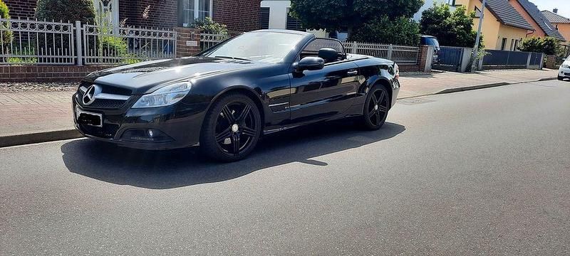 Gebraucht Mercedes SL280 231 PS (169 kW) 2008 Schwarz Cabrio