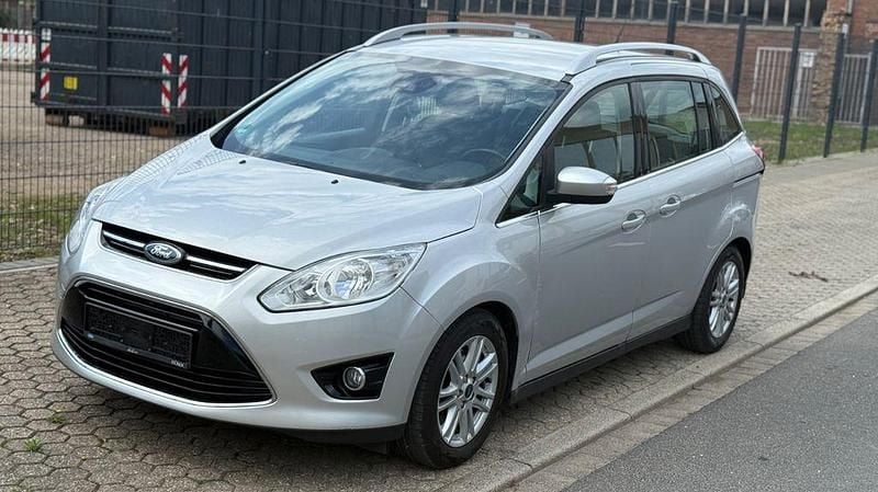 Silber Gebraucht 2014 Ford Grand C-Max Titanium Van / Kleinbus | 5.190 € (Guter Preis) - Bild 1/4