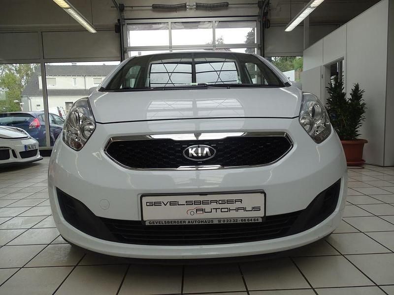 Gebraucht Kia Venga 128 PS (94 kW) 2013 Weiß Kleinwagen