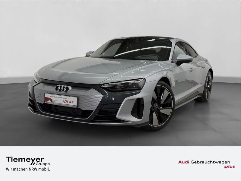 Silber Gebraucht 2021 Audi RS e-tron GT Ambiente Limousine | 53.940 € - Bild 1/4