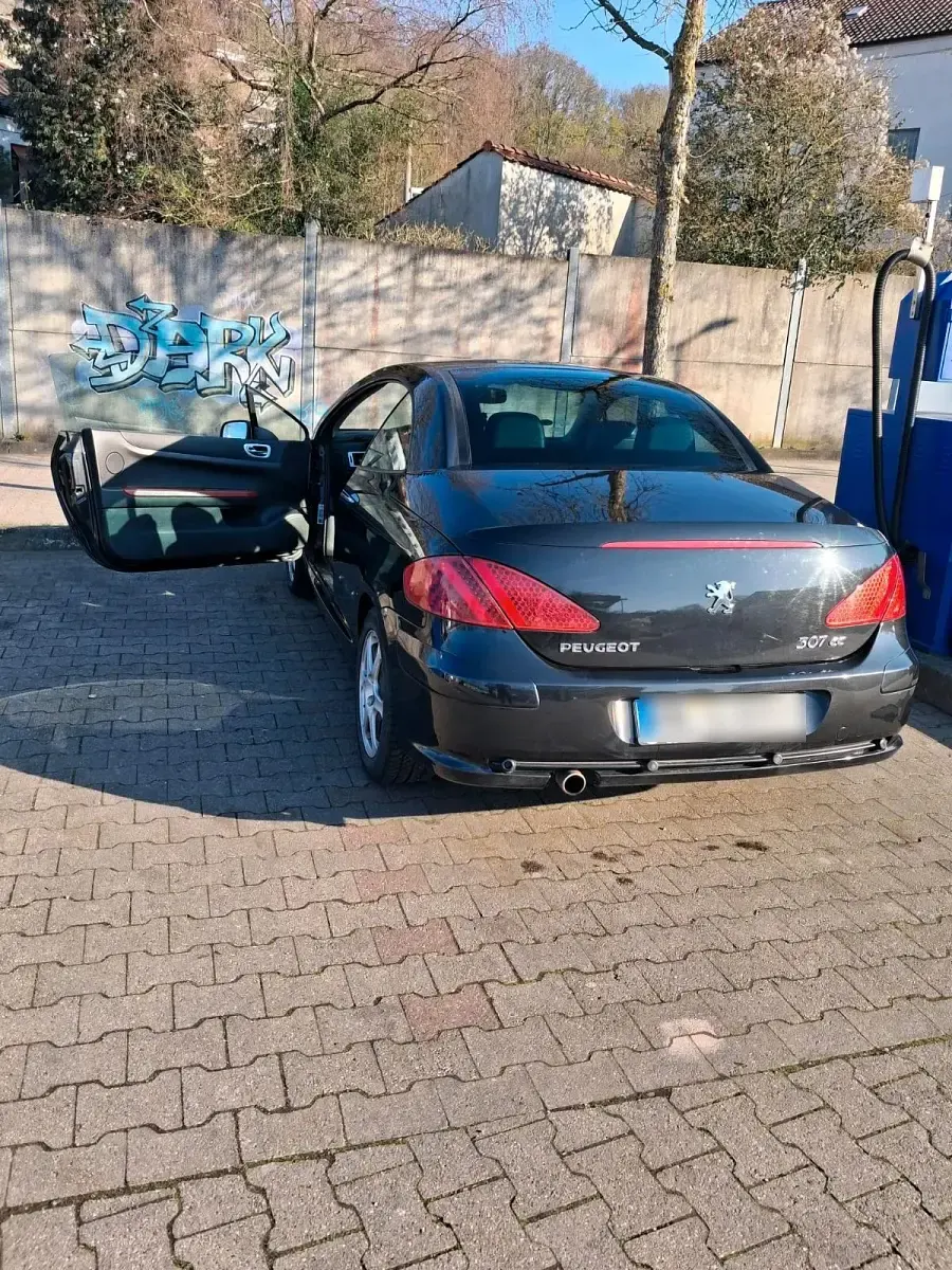 Gebraucht Peugeot 307 140 PS (102 kW) 2005 Schwarz Cabrio