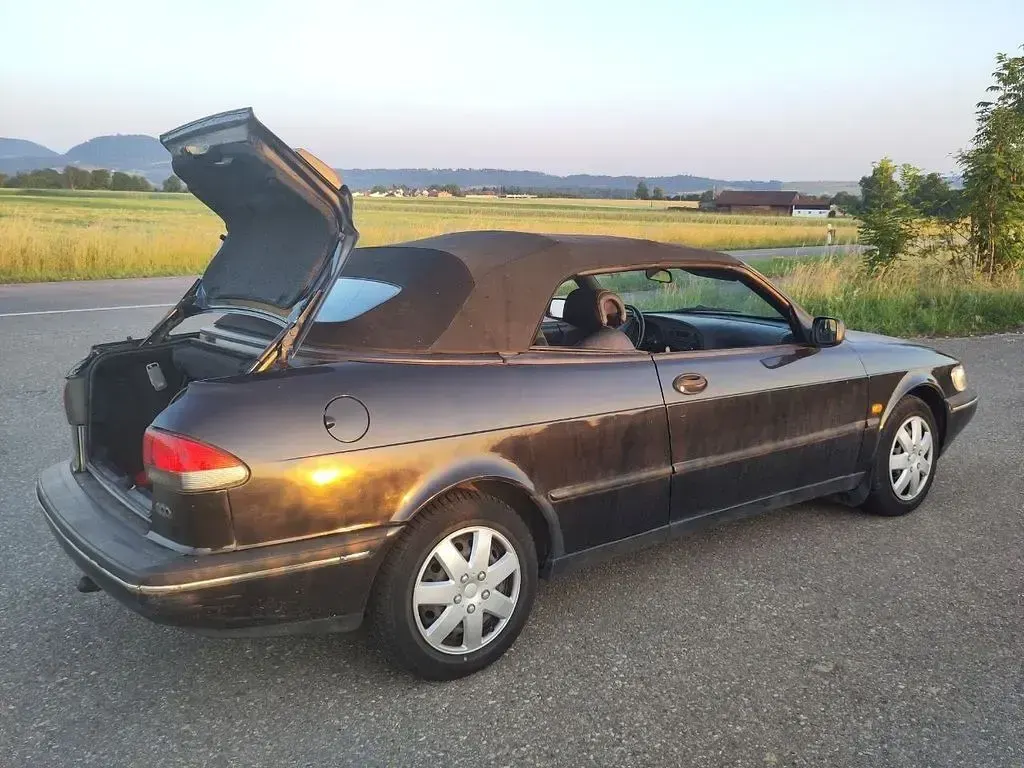 Gebraucht Saab 900 Cabriolet 150 PS (110 kW) 1997 Schwarz Cabrio