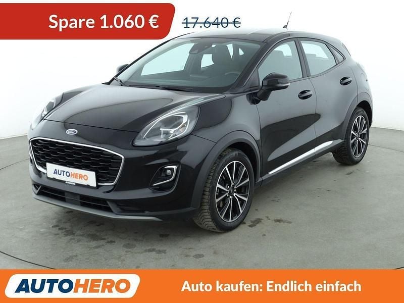 Schwarz Gebraucht 2022 Ford Puma Titanium SUV | 16.580 € (Guter Preis) - Bild 1/3