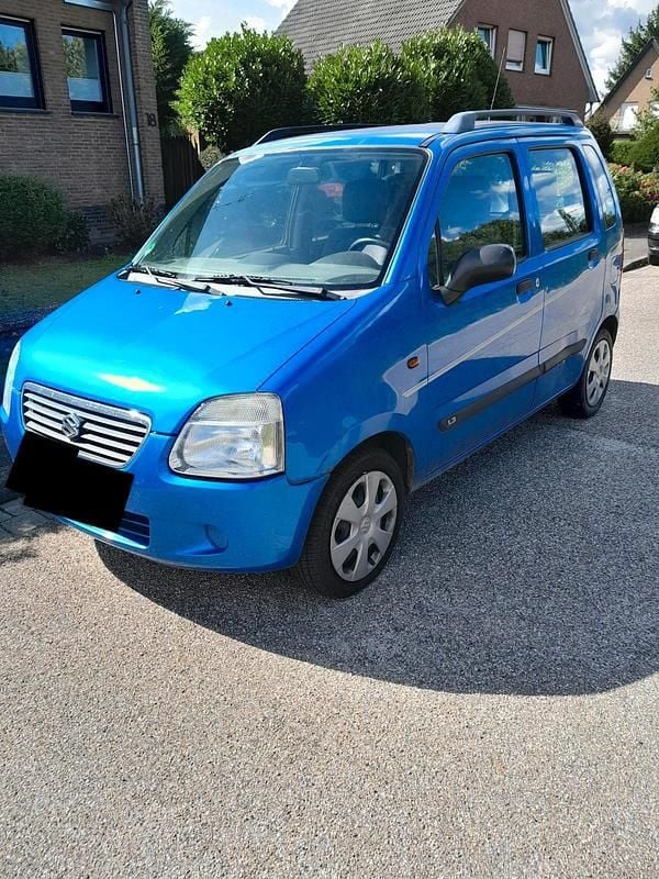 Blau Gebraucht 2002 Suzuki Wagon R+ Kombi | 1.300 € (Fairer Preis) - Bild 1/4