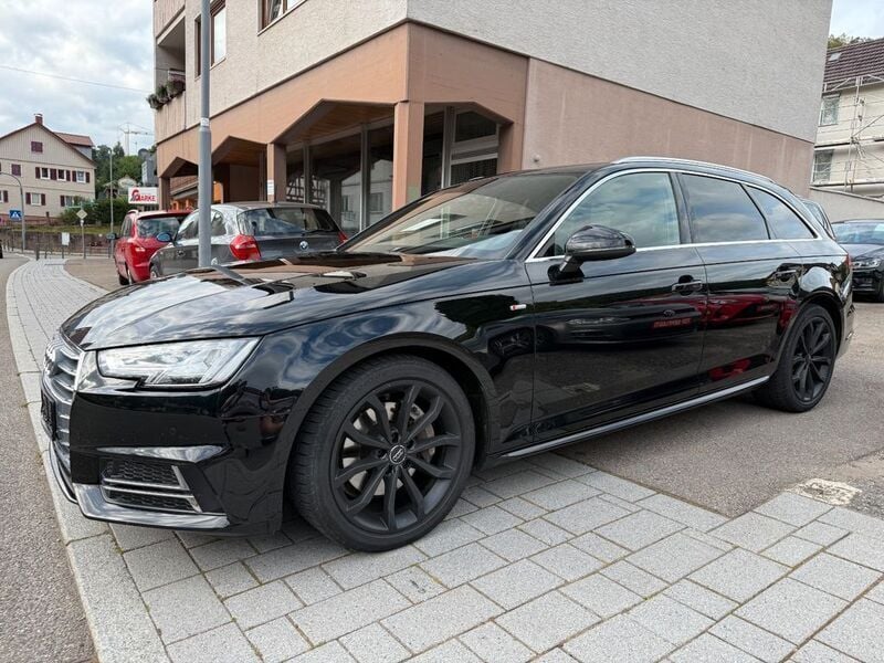 Schwarz Gebraucht 2016 Audi A4 S-Line Kombi | 15.499 € (Guter Preis) - Bild 1/4