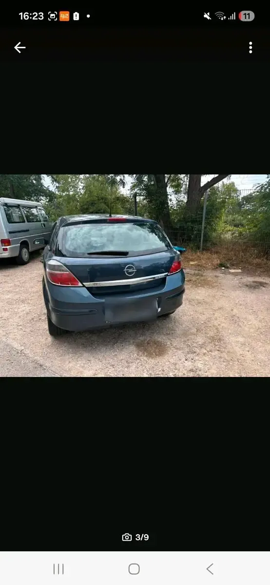 Gebraucht Opel Astra 120 PS (88 kW) 2009 Blau Limousine