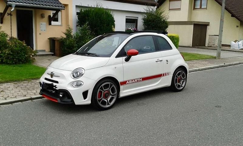 Gebraucht Abarth 595C 145 PS (106 kW) 2017 Weiß Cabrio