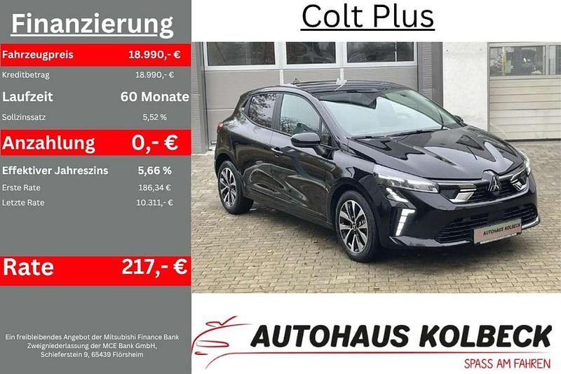 Neu Mitsubishi Colt Plus 91 PS (66 kW) 2025 Royalblau Limousine