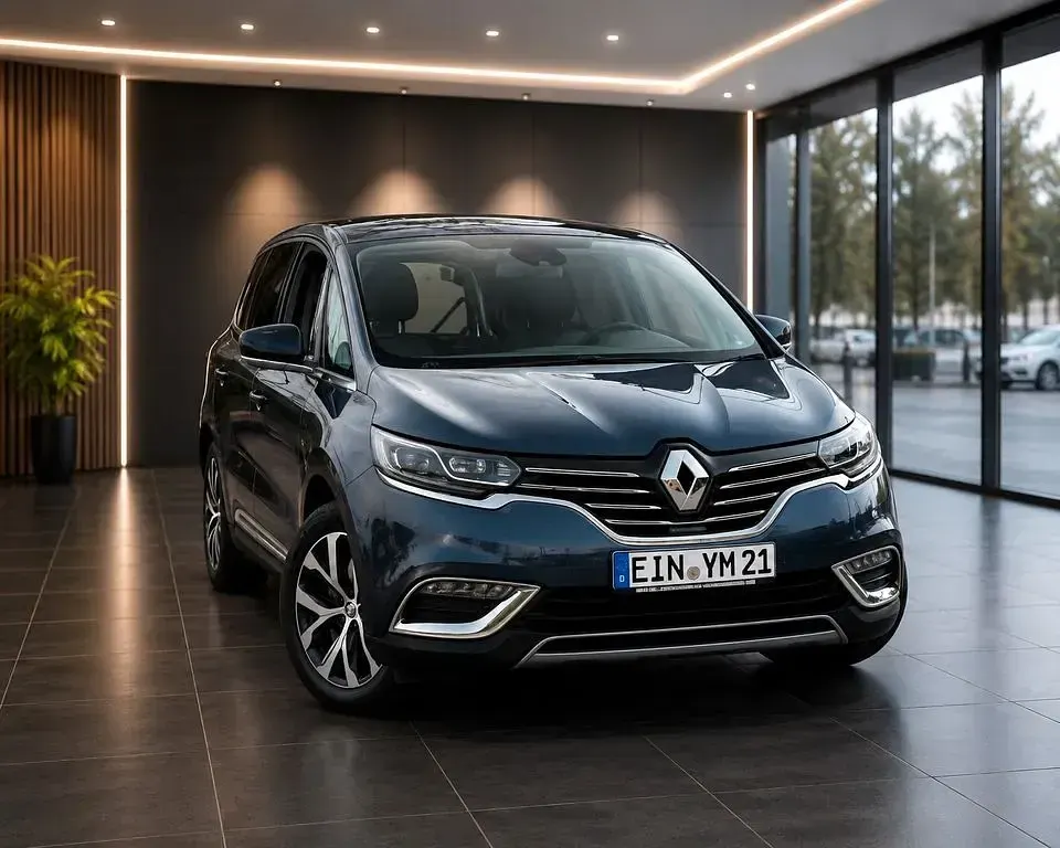 Gebraucht Renault Espace Elysee 160 PS (117 kW) 2018 Grau Van / Kleinbus