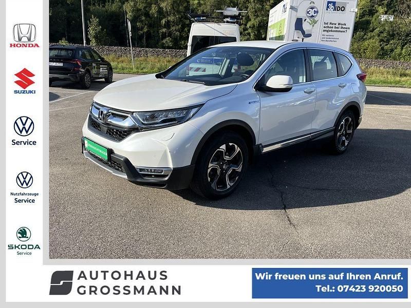 Weiß Gebraucht 2021 Honda CR-V Elegance SUV | 23.990 € (Guter Preis) - Bild 1/4