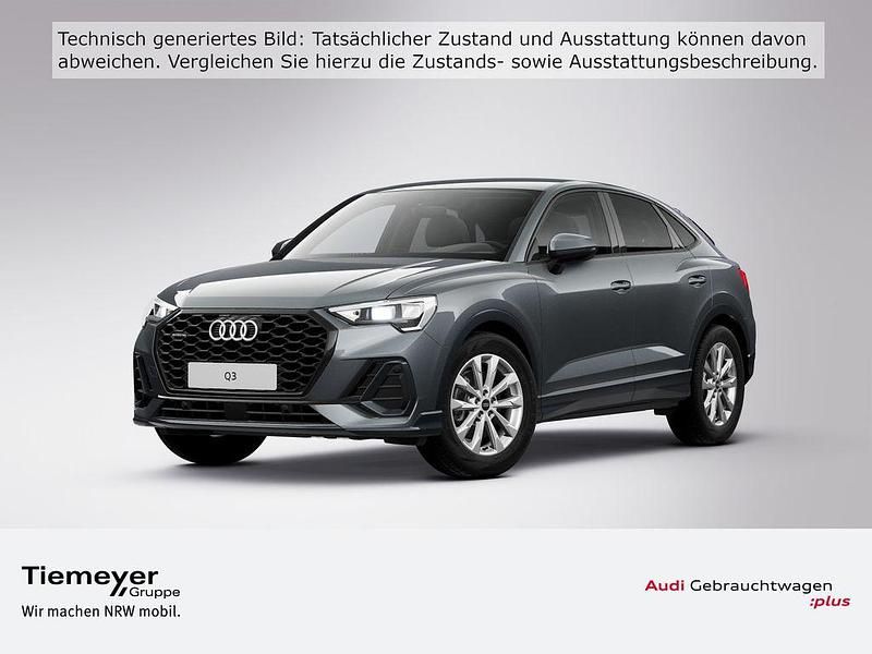 Nanograu metallic Gebraucht 2022 Audi Q3 Sportback Exclusive SUV | 39.960 € (Fairer Preis) - Bild 1/4