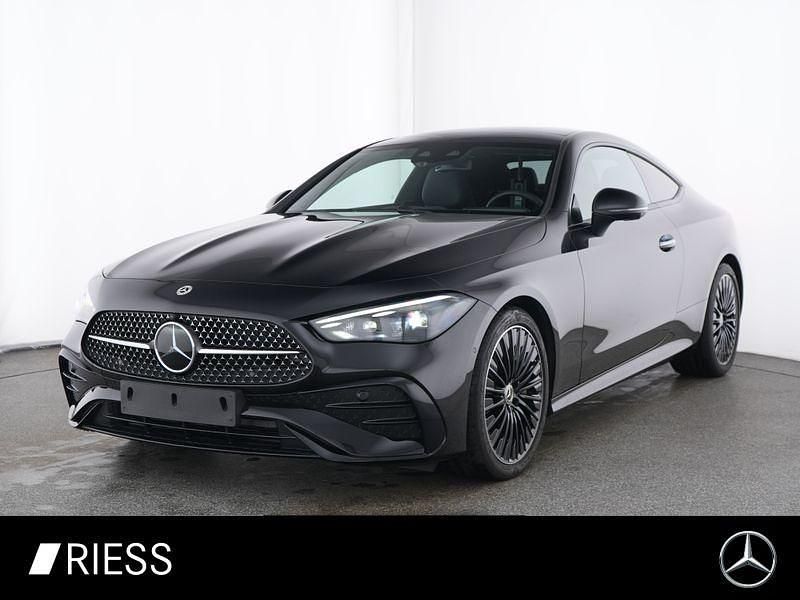 Metalliclack obsidianschwarz Gebraucht 2024 Mercedes CLE450 Coupé | 65.400 € - Bild 1/4