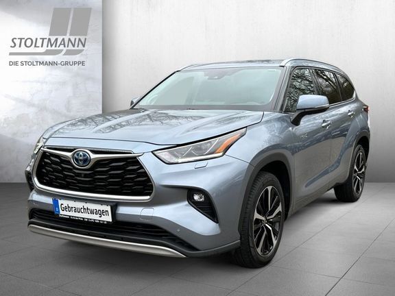Moondustblau metallic Gebraucht 2020 Toyota Highlander Basis SUV | 44.990 € (Guter Preis) - Bild 1/4