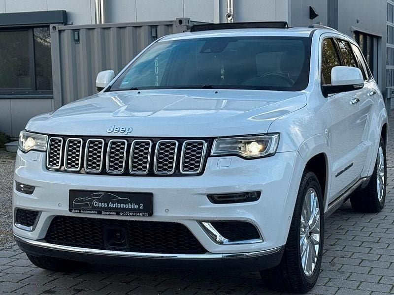 Weiß Gebraucht 2017 Jeep Grand Cherokee Summit SUV | 23.990 € (Fairer Preis) - Bild 1/4