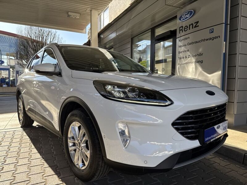 Weiß Gebraucht 2022 Ford Kuga Titanium X SUV | 25.589 € (Fairer Preis) - Bild 1/4