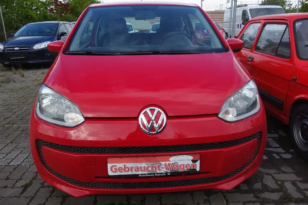 Gebraucht VW up! move up! 68 PS (50 kW) 2016 Rot Kleinwagen